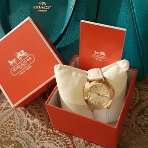 Genuine Coach watch - White